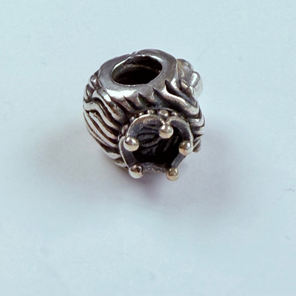 Pandora King Of The Jungle Lion Head With Crown Animal Zoo Sterling 925 Charm - Picture 6 of 7